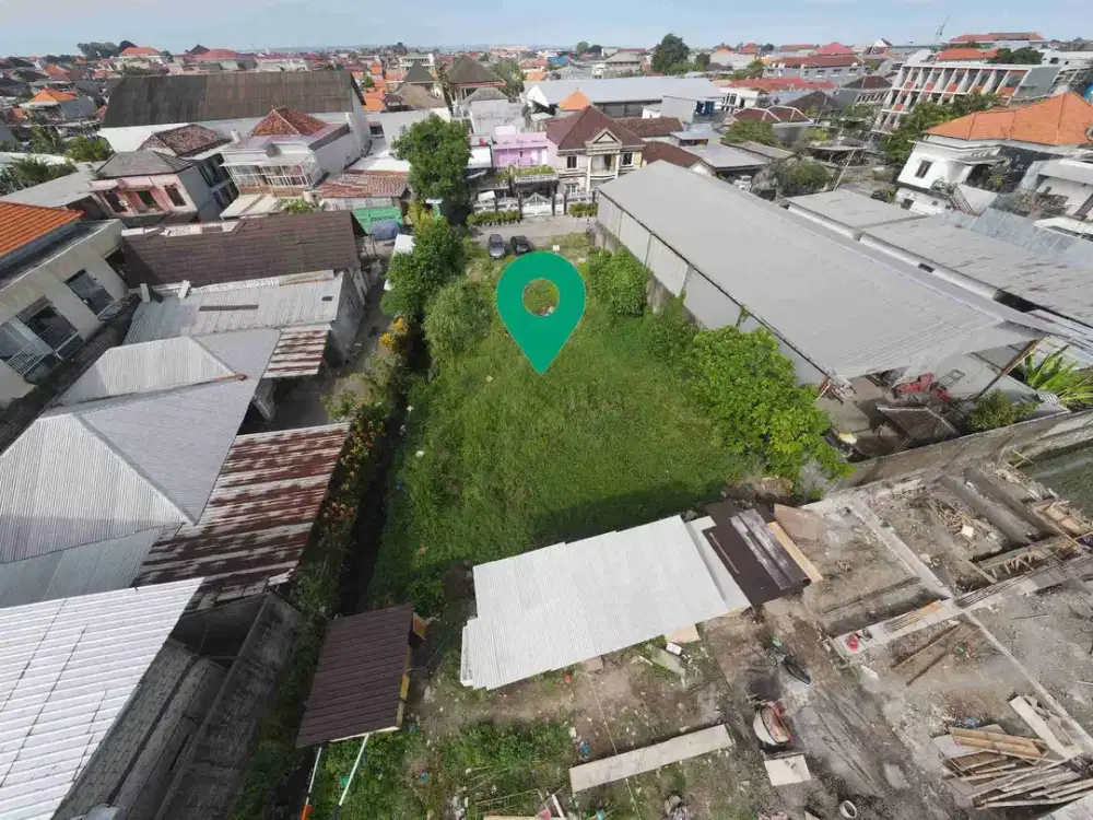 Tanah Komersial Murah Jalan Pulau Demak Denpasar
