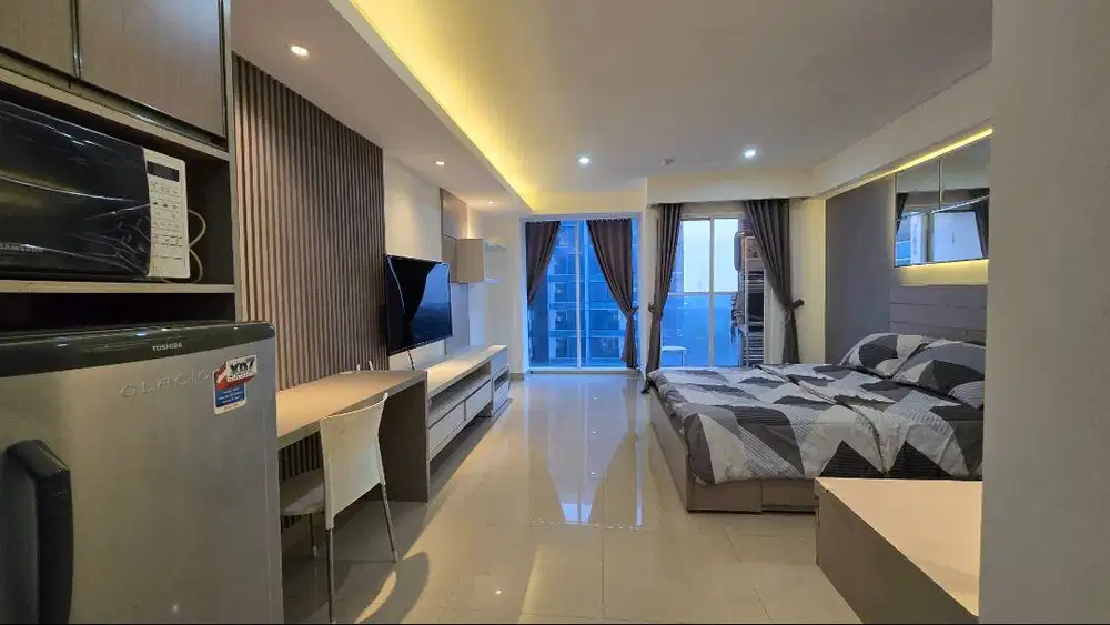 Studio Furnished The Hive Big Size - Lokasi Strategis Cawang Siap Huni