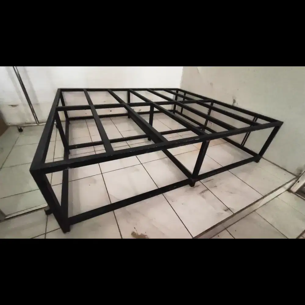 Ranjang Besi Holow Uk 180x200x50cm Anti Banjir Anti Karat