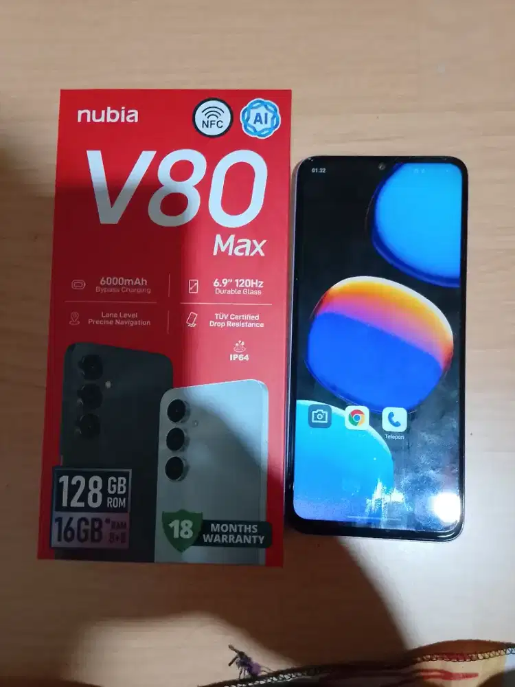 Nubia V80 Max 6000mah