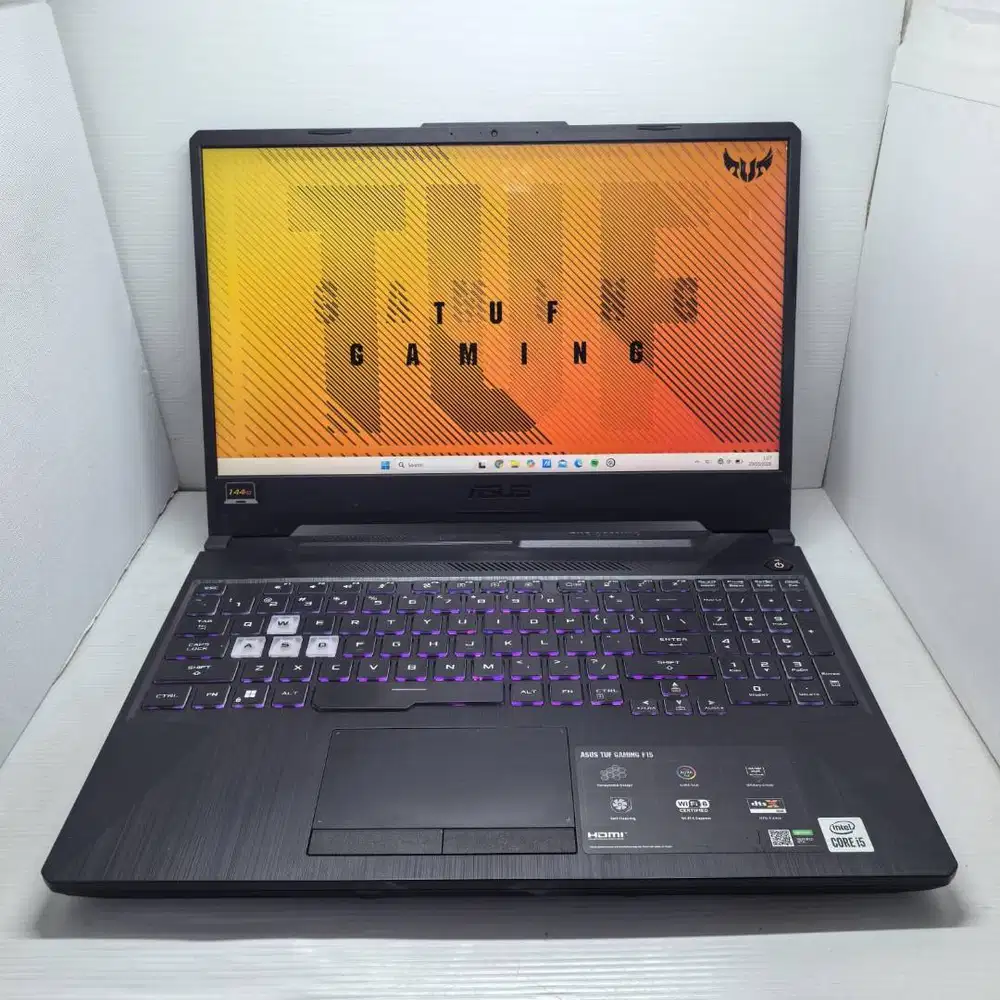 LAPTOP GAMING ASUS TUF F15 FX506LI I5 GTX 1650 TI 16/512 144HZ MULUS L