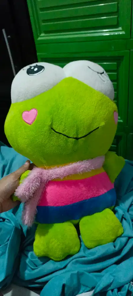 Dijual boneka doraemon & keroppi