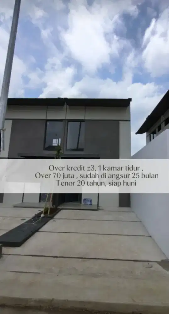 Over kredit rumah cluster dkt tol dan mall Tangerang
