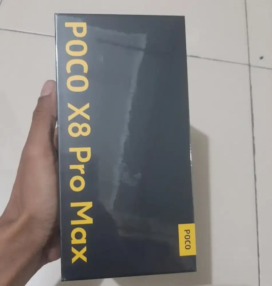 POCO X8 PROMAX 12/256 NEW SEGEL