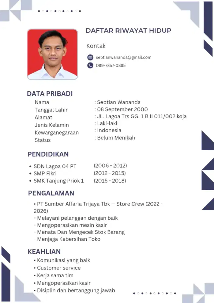 Berpengalaman & Siap Bekerja Segera