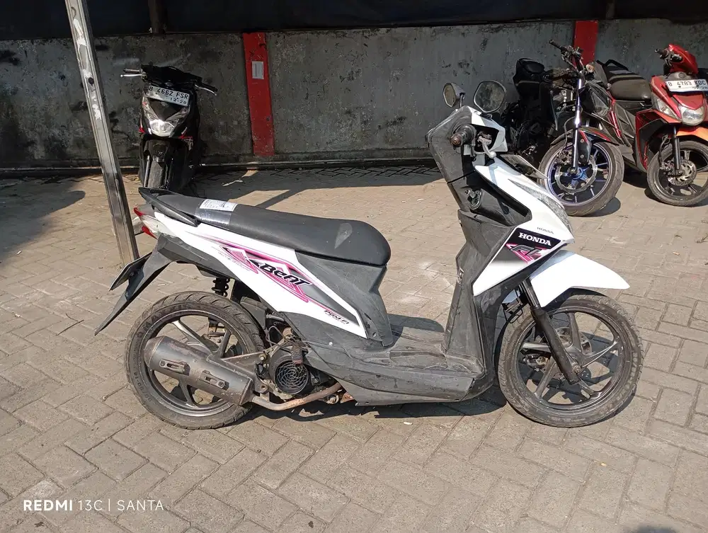 Honda beat fi Tahun 2013 Free Balik Nama