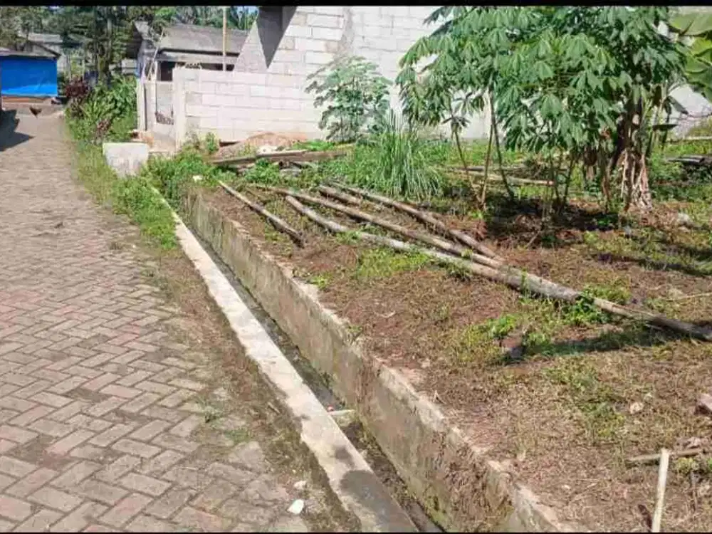 tanah kosong 143 meter sertifikat