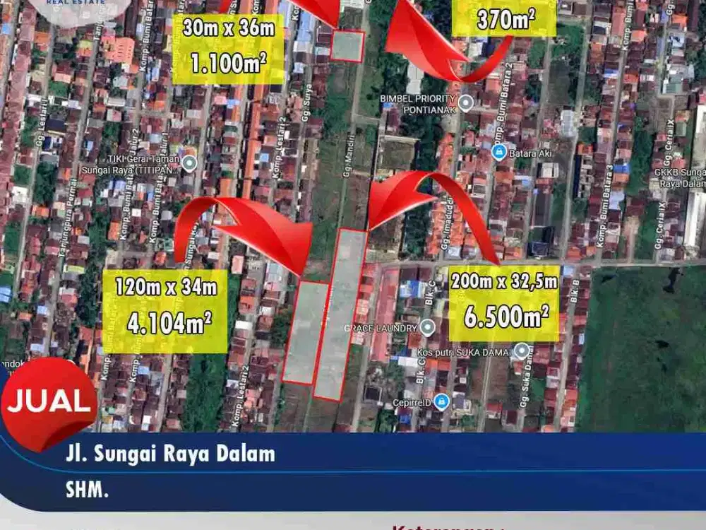 Kavling cocok rumah mewah
