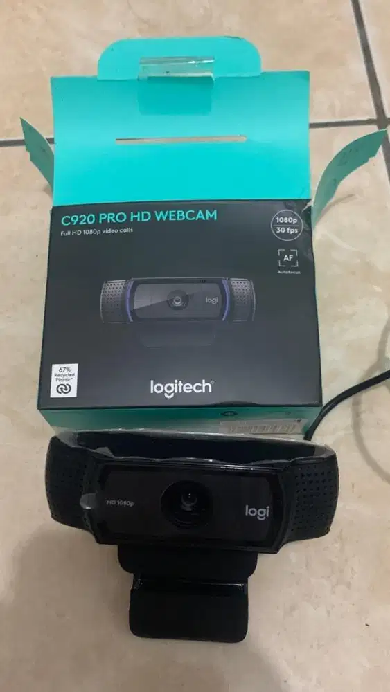Webcam pro HD logitech C920