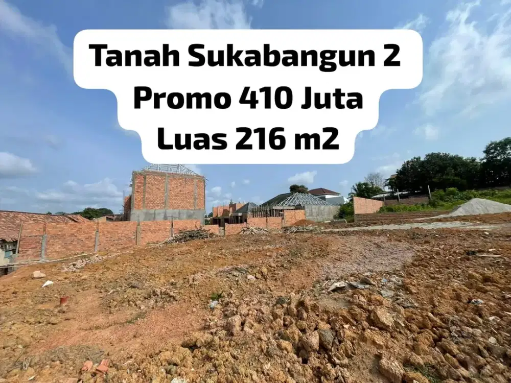 Promo Tanah Strategis di Sukabangun 2 Palembang