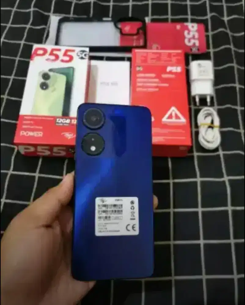 ITEL P55 5G  Ram 6GB/128GB Blue