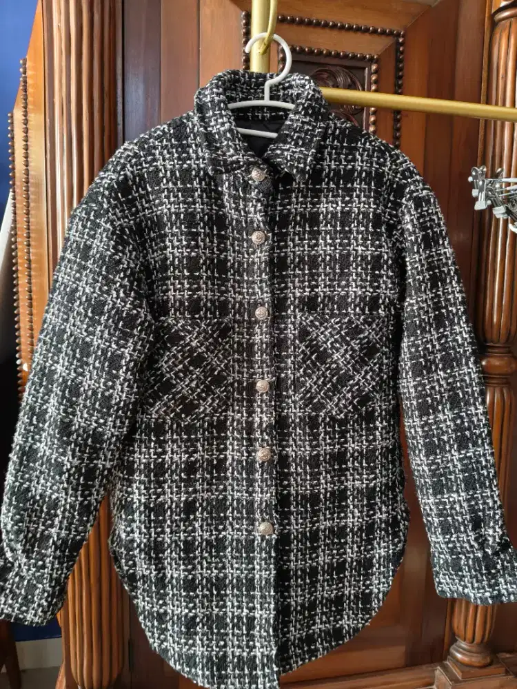 Jaket Tweed Sekelas ZR