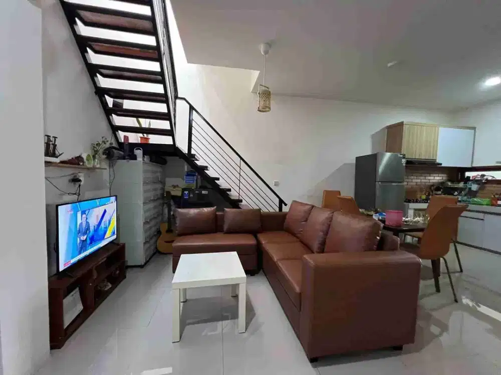Jual Cepat Rumah Dalam Cluster Bangunan Baru Renovasi Lokasi Bebas Banjir Mekarsari Depok