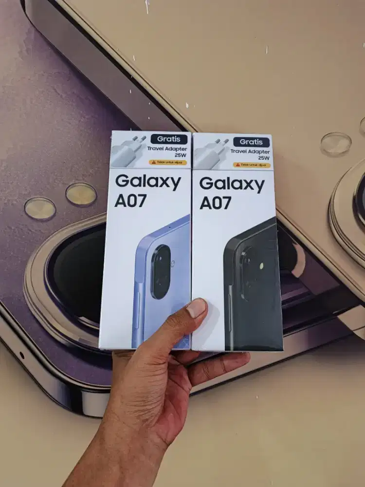 [ Fast respon WA ] Samsung Galaxy A07 4/64 Garansi resmi 1thn