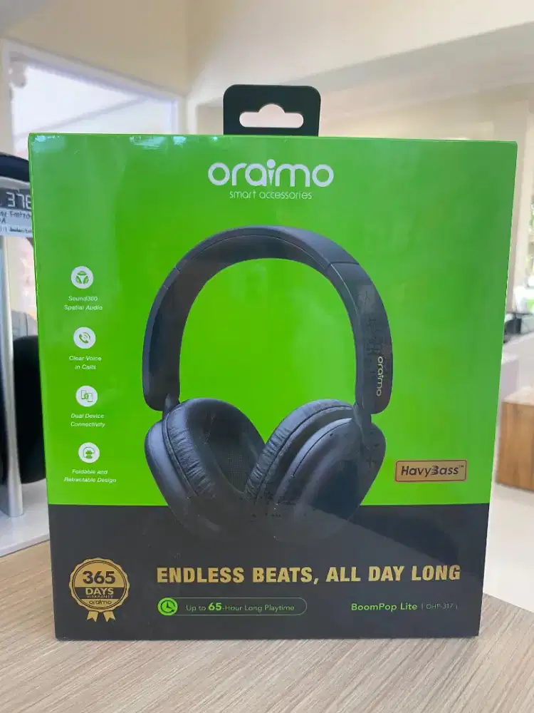 HF Headphone Oraimo OHP 317 Black