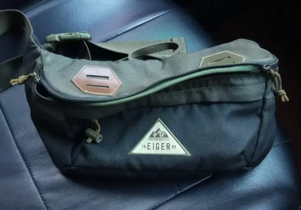 Tas slempang merk ORI Eiger bukan KW
