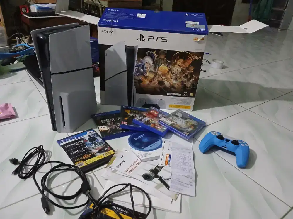 Ps5 slim disc version ssd 1tb