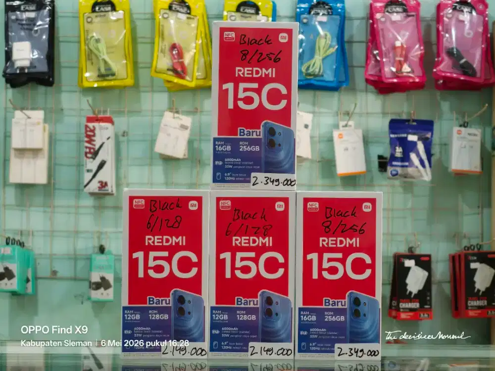 REDMI 15C 8/256 NEW SEGEL PROMO TERMURAH