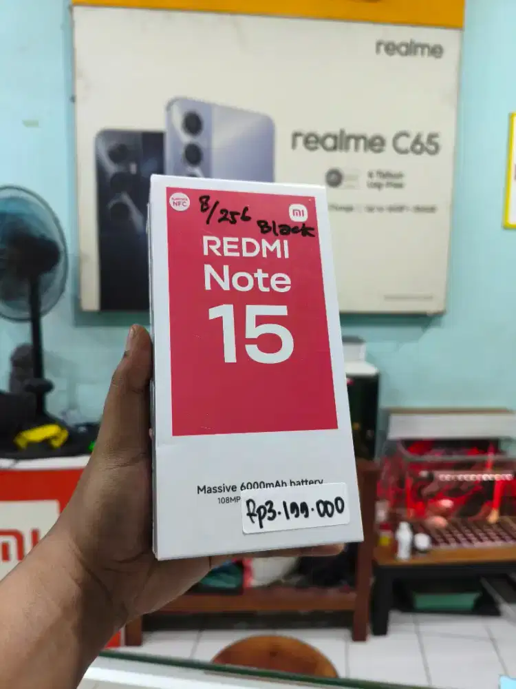 REDMI NOTE 15 4G 8/256 NEW SEGEL PROMO TERMURAH