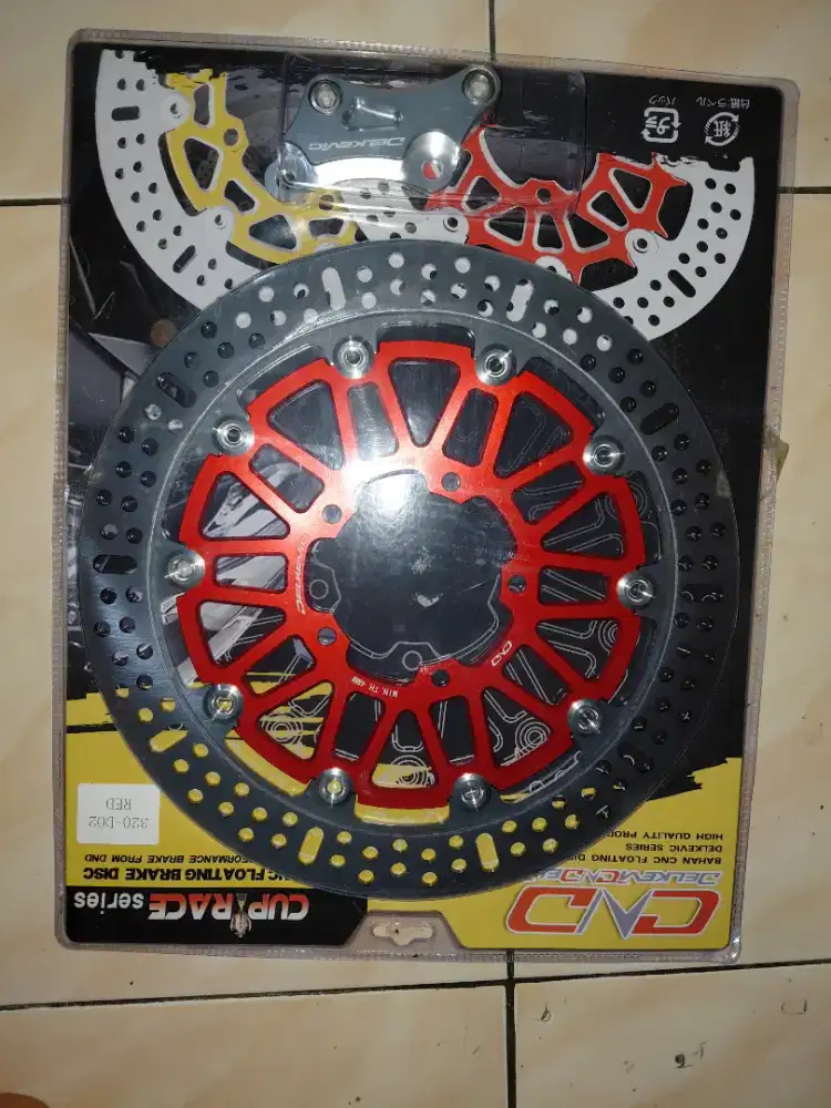 Cakram delkevic 320 mm vixion dan caliper rem 4 piston