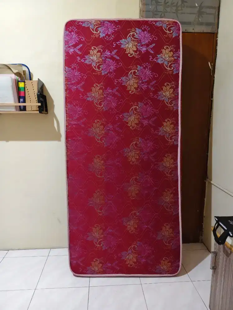 Kasur Semi Spring Single 200 x 90 cm Tebal 20 cm Empuk Bersih Terawat
