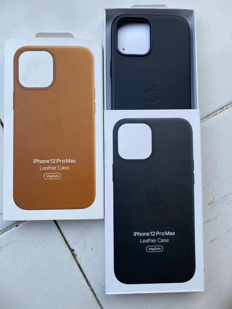 Leather case with magsafe for iphone 12promax