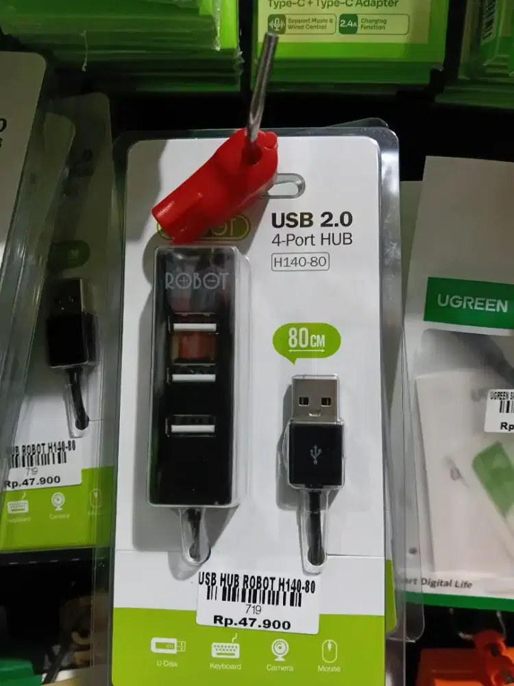 USB Hub Robot H140-80