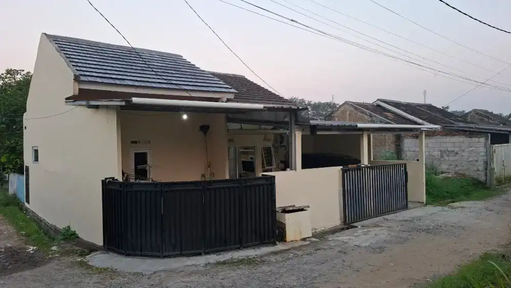 Jual rumah cantik estetik lingkungan tenang murah