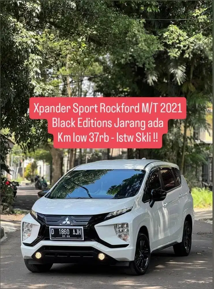 KM low - Xpander Rockford Sport Manual 2021 pk an 2022 istw murah