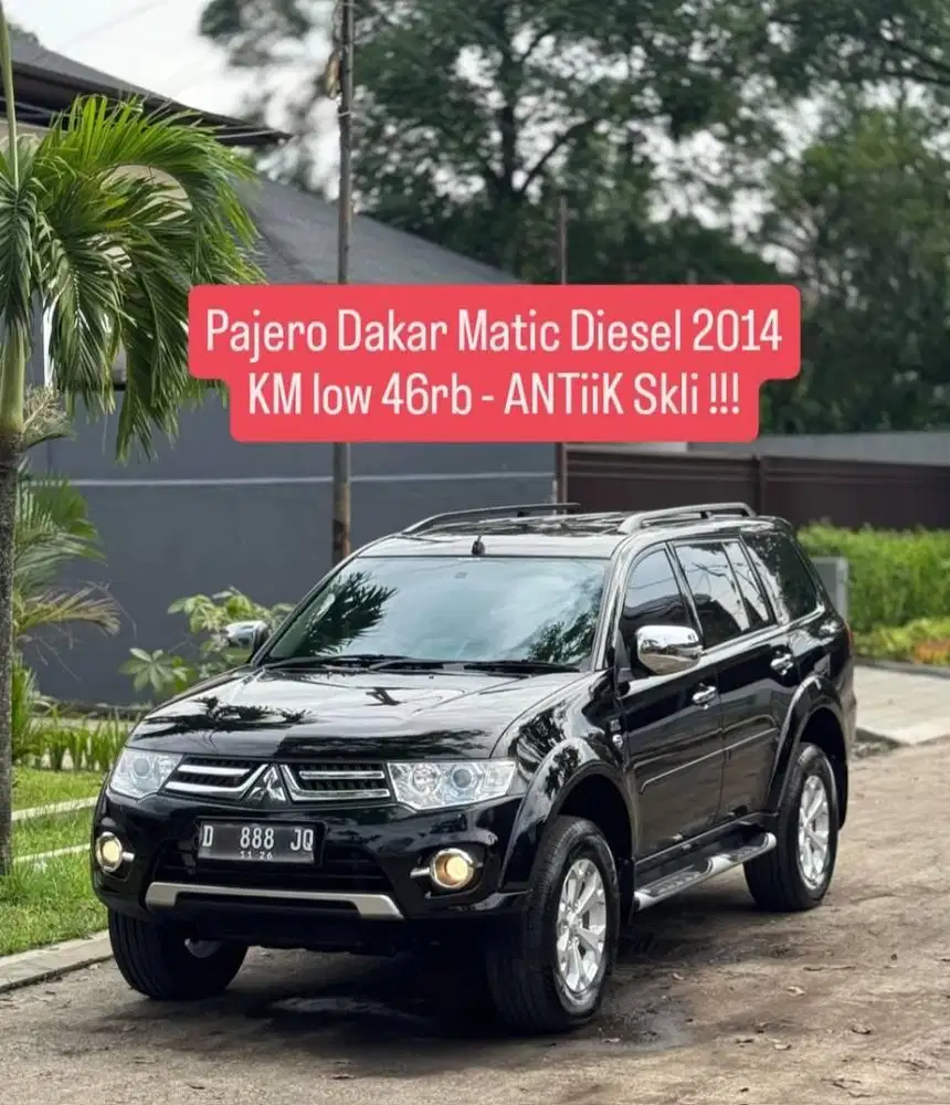 ANTiK KM low 46rb - Pajero Dakar 2014 pk an 2015 istw skli bandung