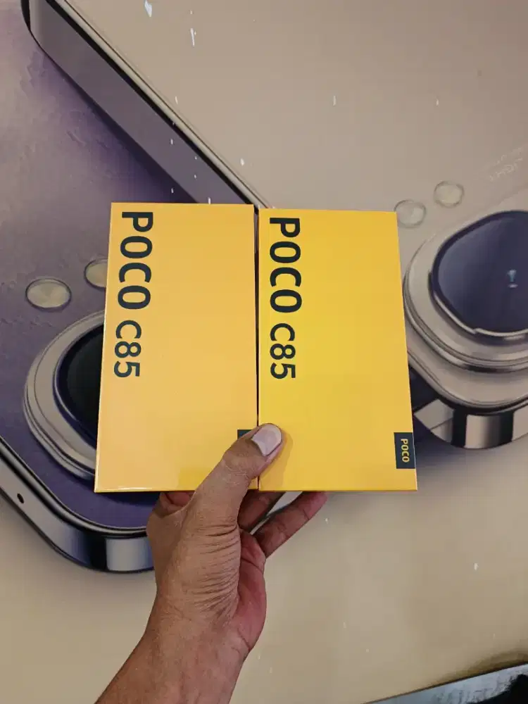 [ Fast respon WA ] Poco C85 NFC 6+6/128 Garansi resmi 15bln