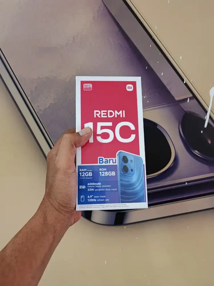 [ Fast respon WA ] Xiaomi Redmi 15C NFC 6+6/128 Garansi resmi 15bln
