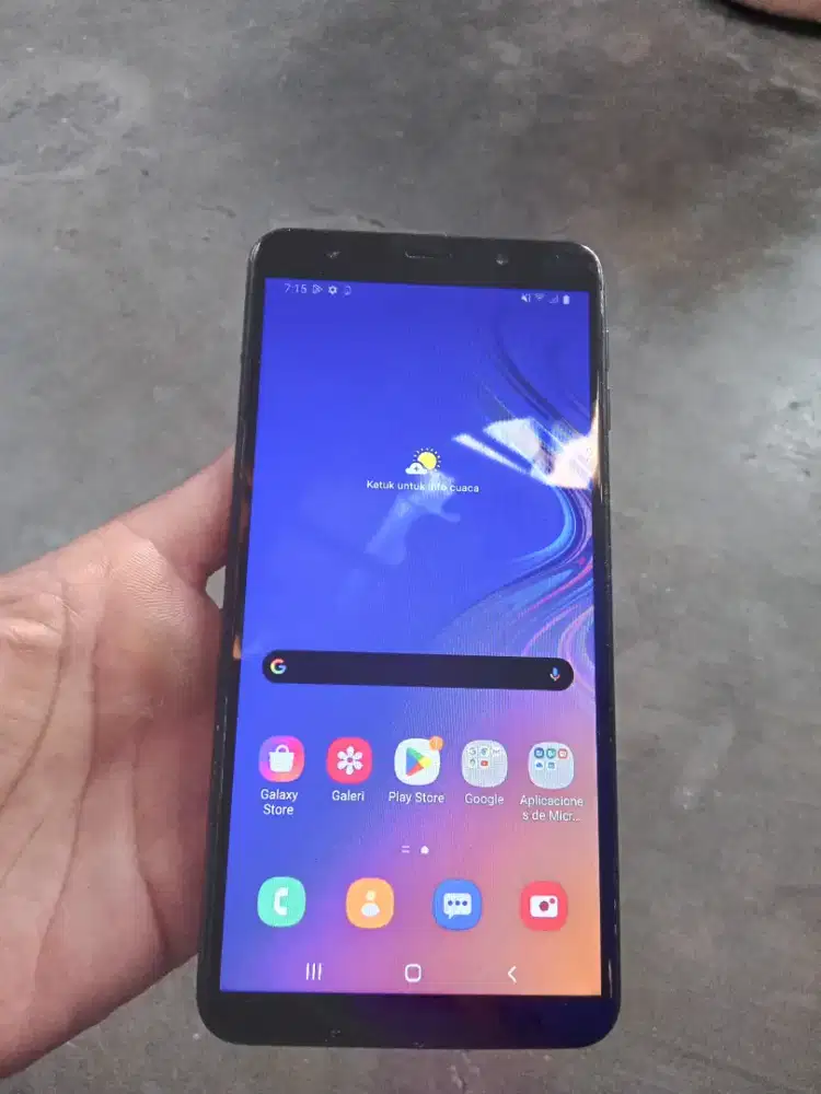 Samsung A7 2018 ram 4/64