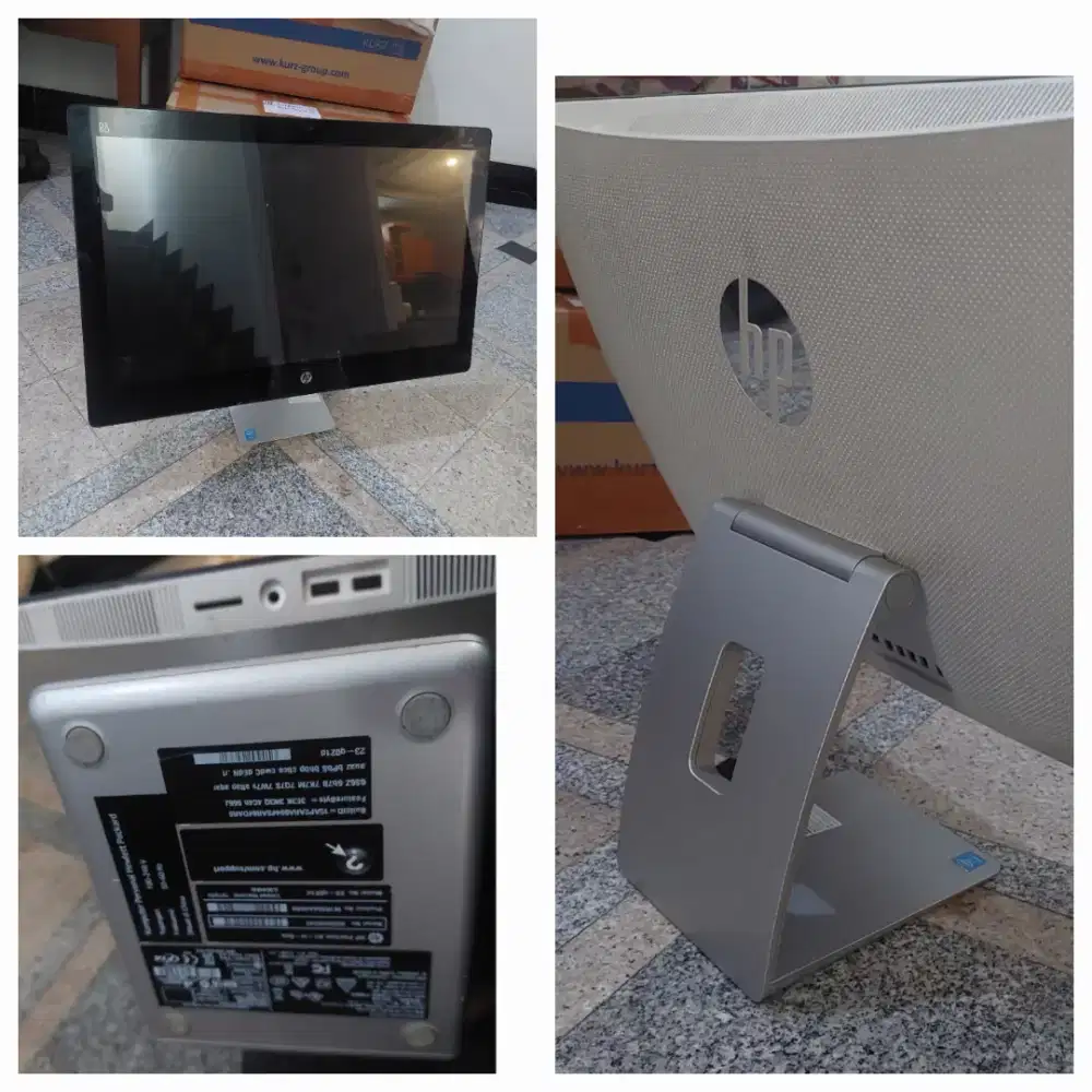 B&O hp pavilion all in one computer kondisi matot ga tau apanya