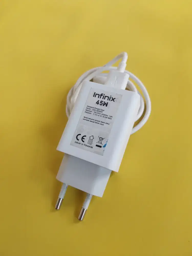 charger original infinix 45 watt