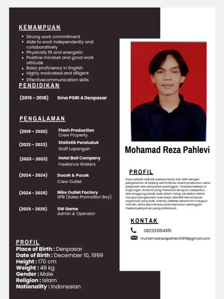 MENCARI PEKERJAAN