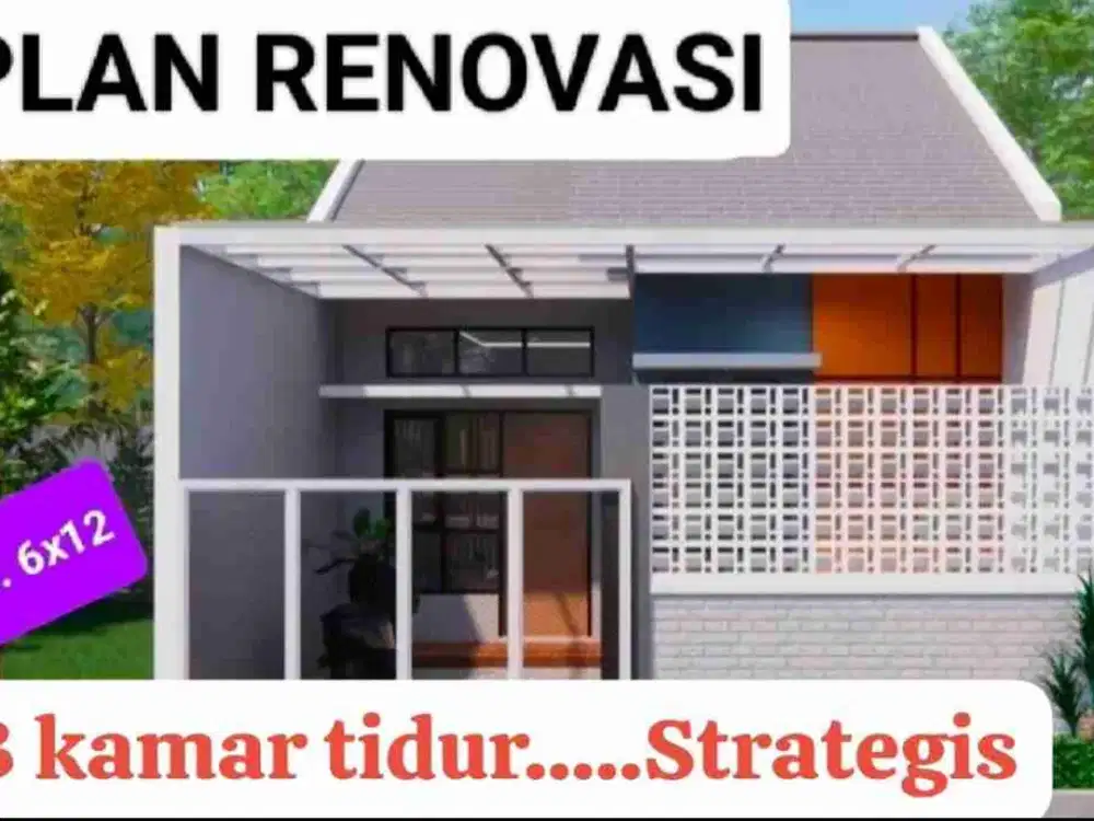 ‼️PROSES RENOVASI‼️Rumah di Gunung Anyar Permai Surabaya.
