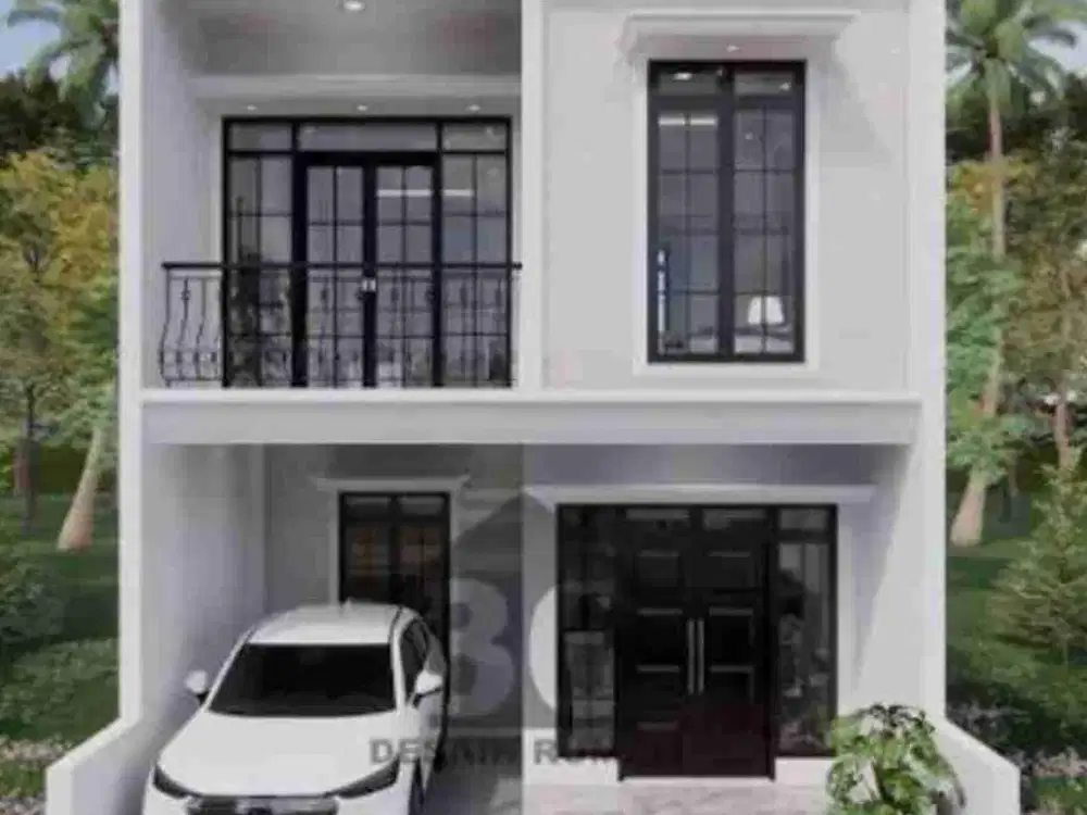Town House 2 Lantai Aestetic Harga bast price 395 juta cash, mampang depok