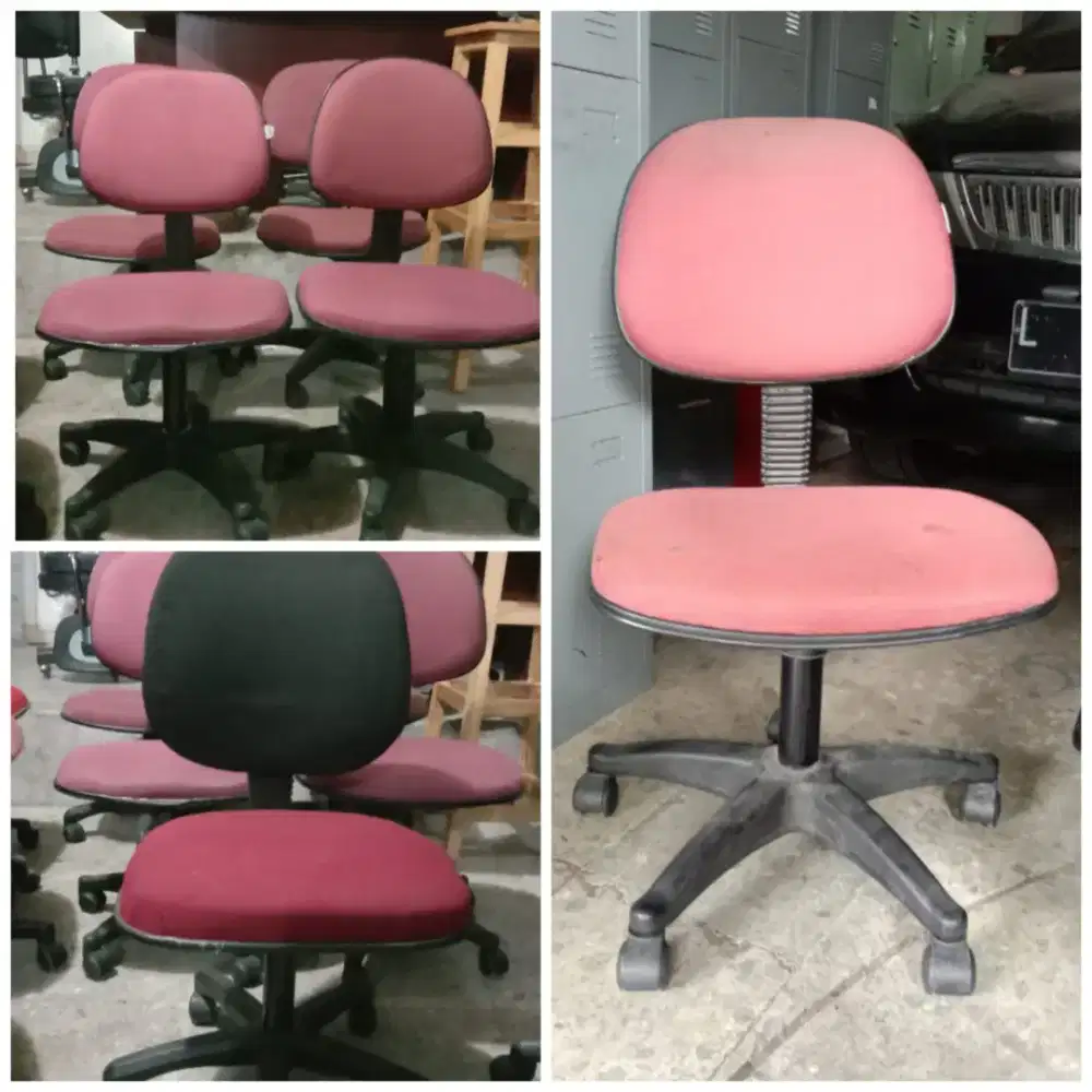 Kursi kantor murah kursi kerja kursi sekretaris bekas kokoh