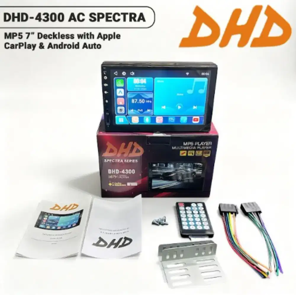 Tv mobil 7 inci mp5 dhd,bs android auto dan carplay