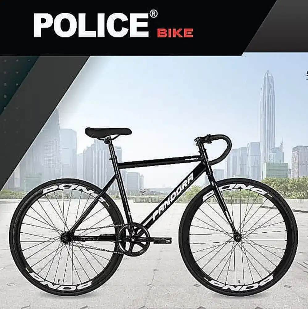 Road Bike Fixie POLICE Pandora CST 700c