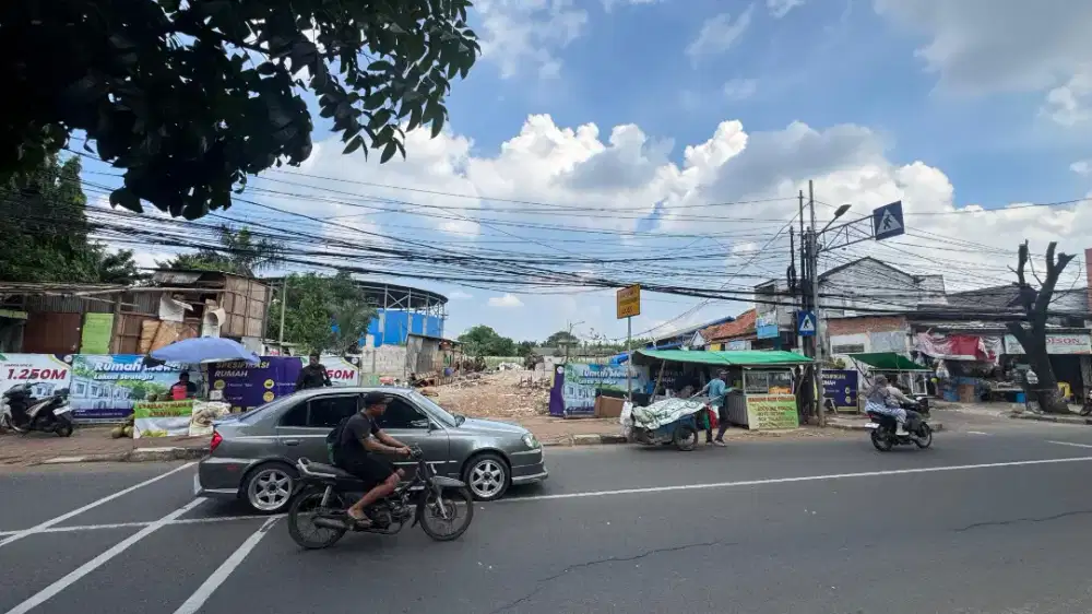 Jual Tanah Kavling SHM di Jl. Raya Ciracas Jakarta Timur - Akses Utama