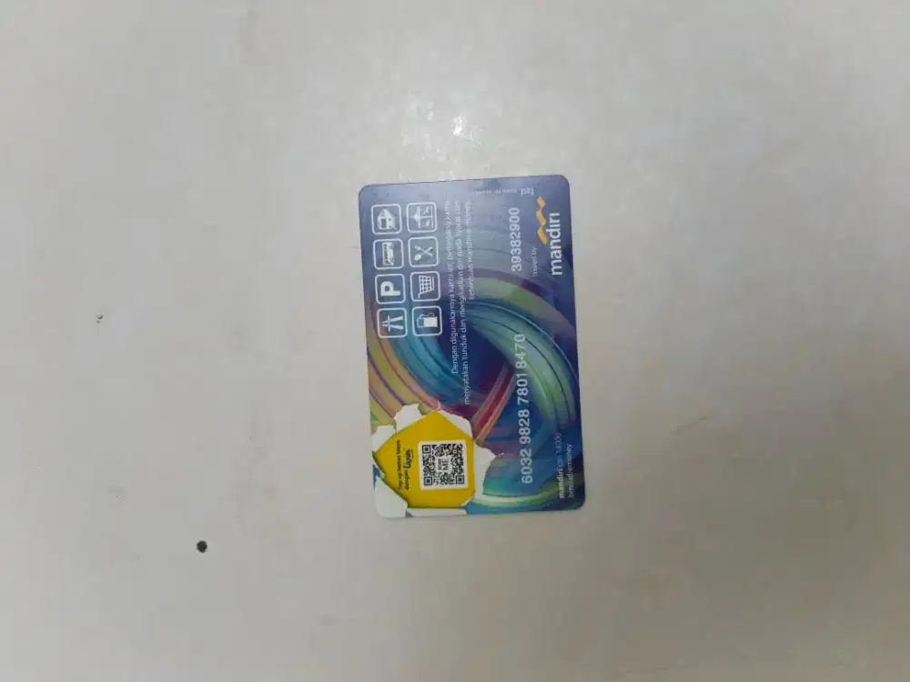 Kartu e-money mandiri