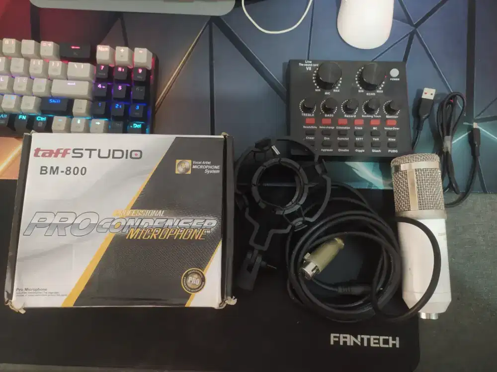 BM-800 (2pcs) + Soundboard V8
