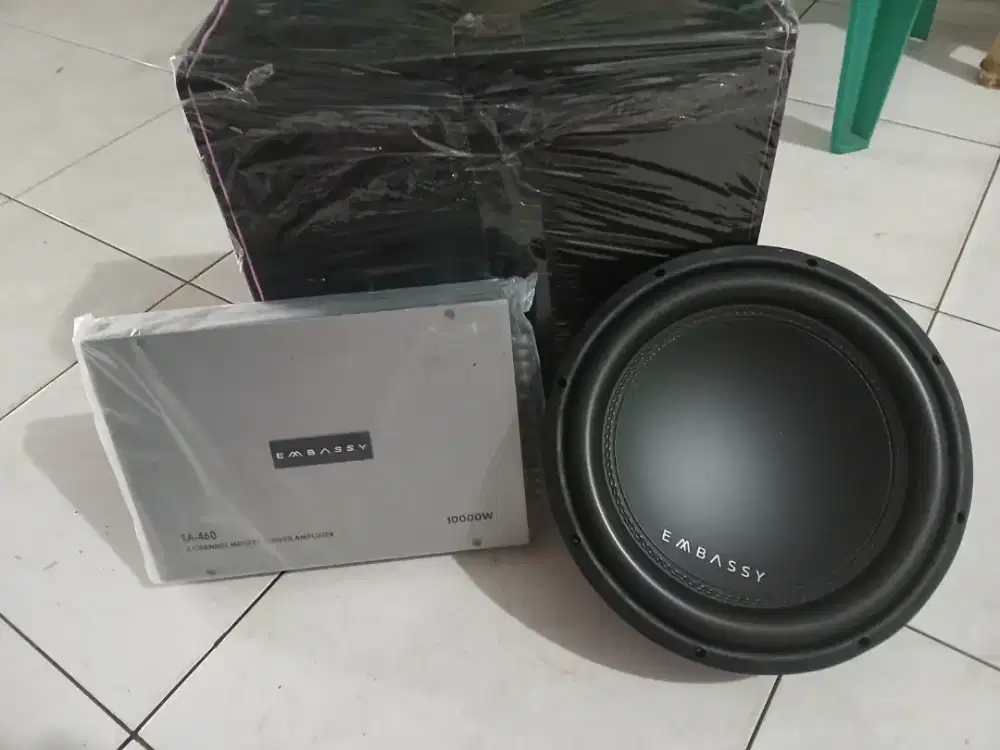 Paket audio mobil embassy,harga siap pasang
