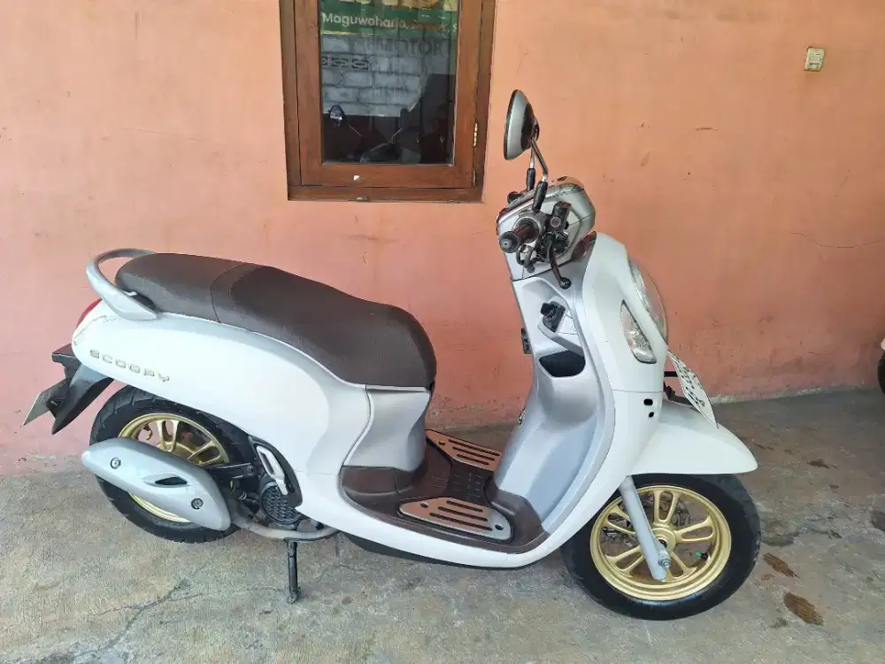 Scoopy keyless 2021 pajak baru bisa cash/kredit syariah TERMURAH
