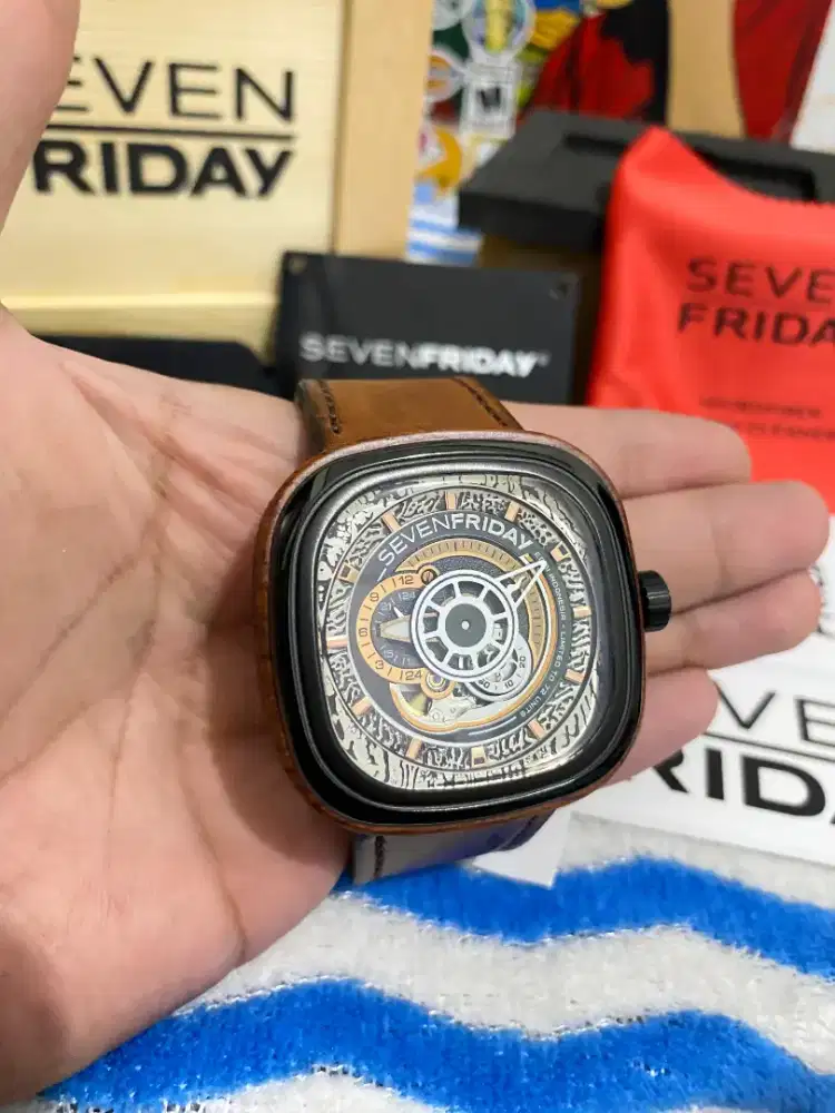 Sevenfriday SF-P2B/05-X049 Batik Indonesia Limited Edition Lengkap