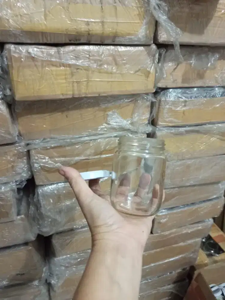 Botol Jar Selai 250ml BARU Tebal utk Packing Makanan atau miara Cupang