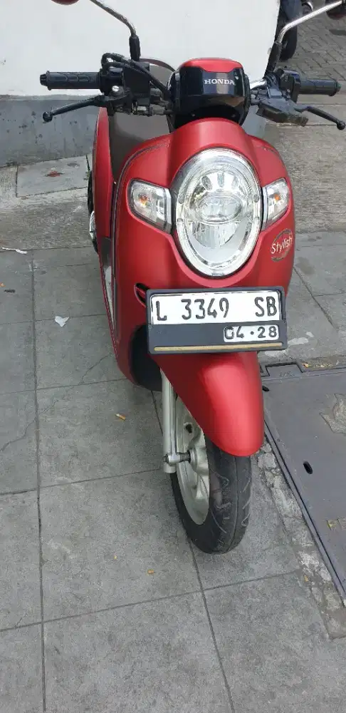 Scoopy Stylish th 2018 mulus pool pjk baru