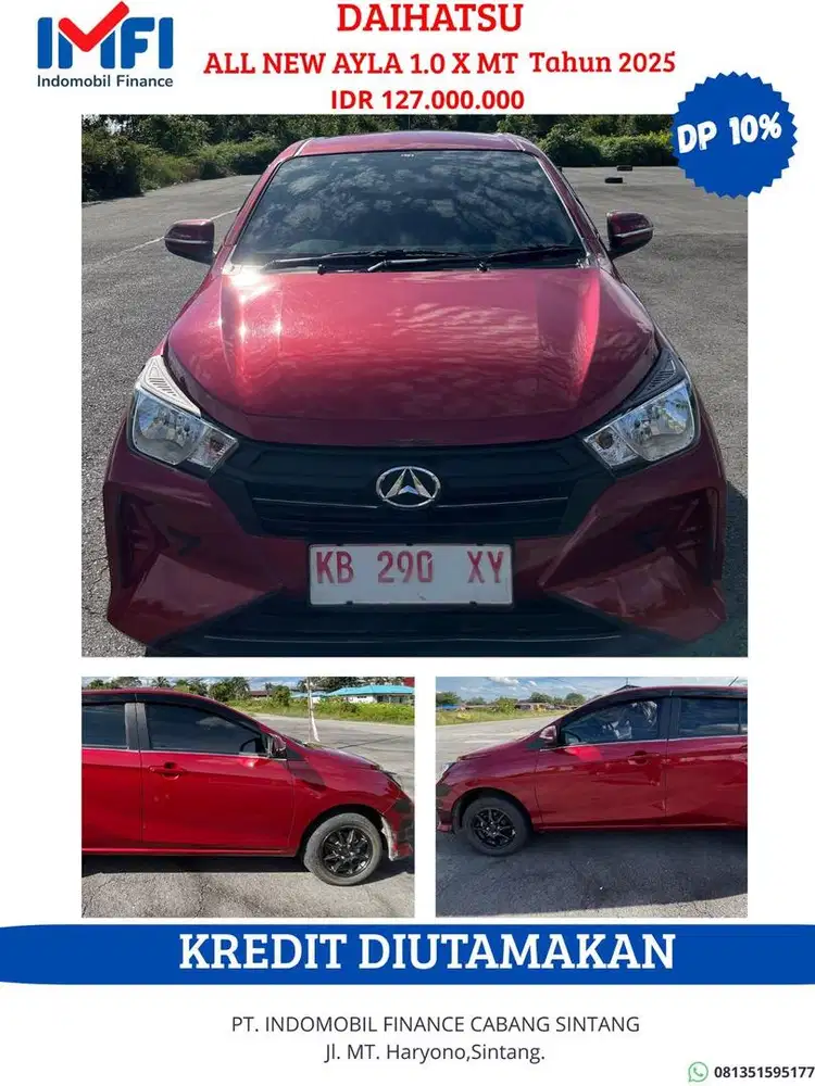 Dijual Kredit bisa Kredit 3 bulan dengan bunga 0%
